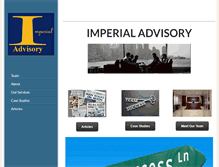 Tablet Screenshot of imperialgrp.com